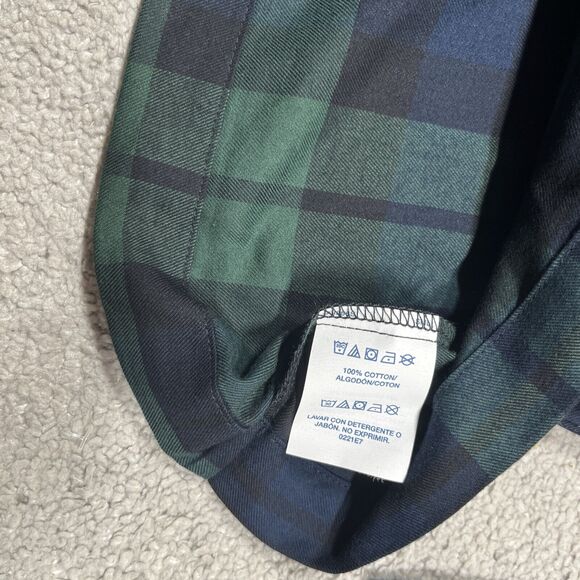 Polo Ralph Lauren Pajama Shirt Mens Large Sleepwear Plaid Comfy Cozy Cabin NWT - Picture 8 of 14